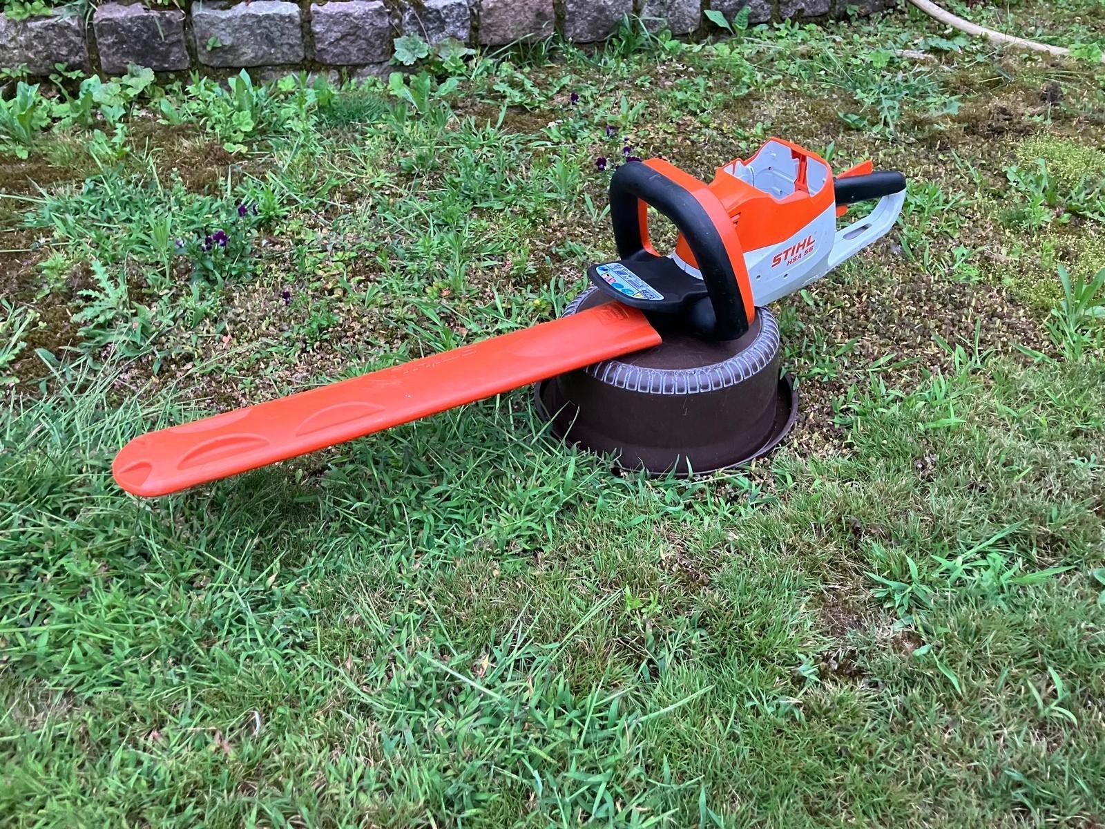 te koop stihl hsa 56 accu heggenschaar, Ophalen of Verzenden, Accu