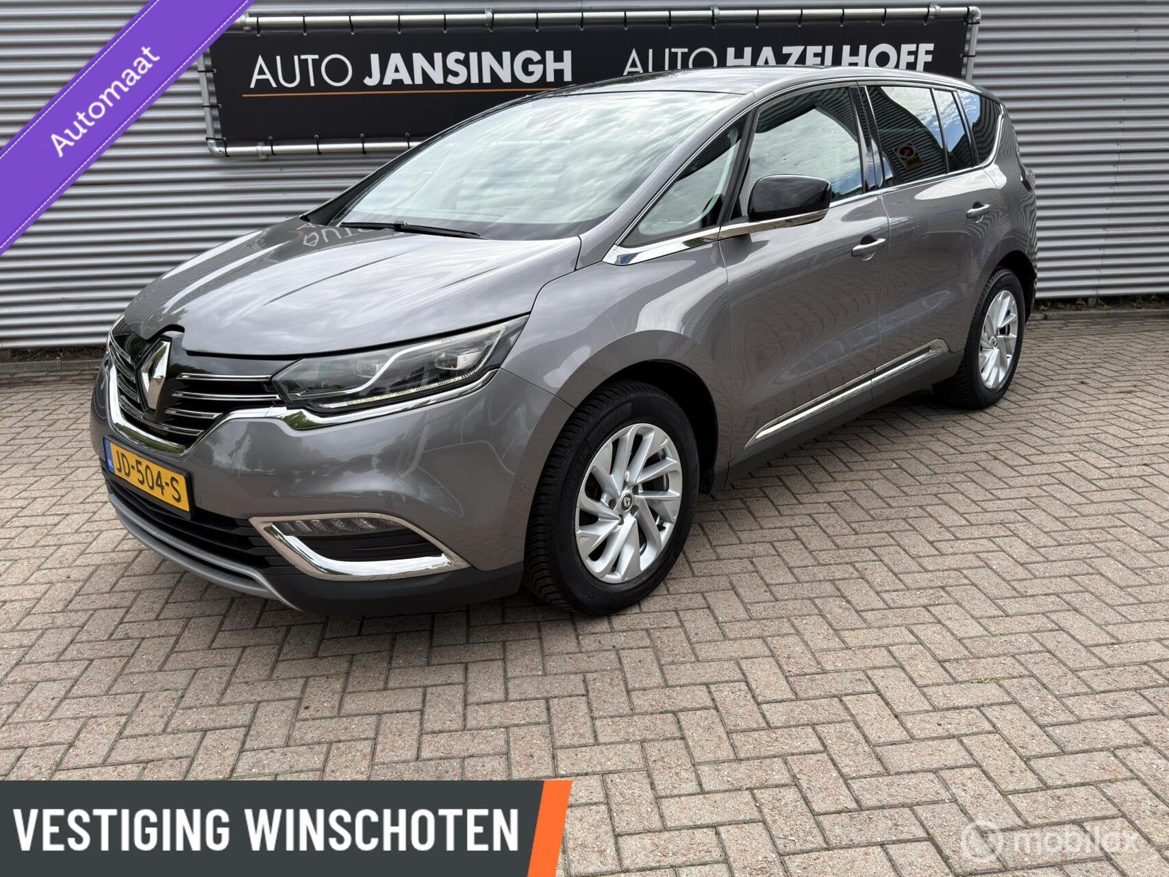 Renault Espace 1.6 TCe 200PK Dynamique 5p. | Camera | Glazen, Auto's, Gebruikt, Euro 6, 4 cilinders, 2000 kg