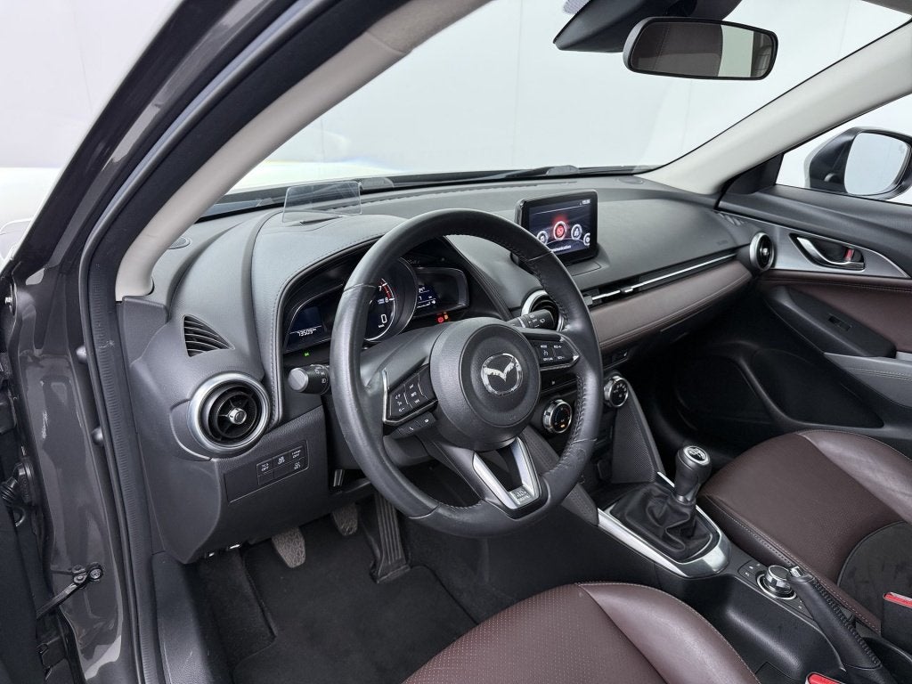 Mazda CX-3 Skyactiv-G 120 GT-Luxury / Leer / Trekhaak, Auto's, Keurmerk '100% Onderhouden', Gebruikt, Euro 6, 4 cilinders