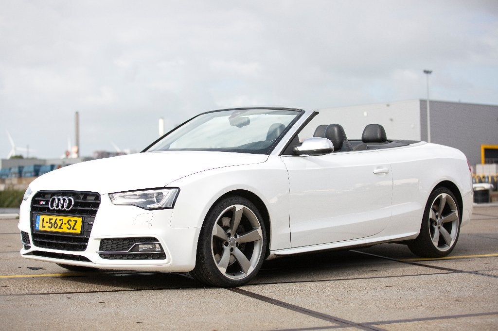 Audi S5 3.0 Tfsi 245KW Cabrio Quat. S-tr 2013 Wit, Auto's, Automaat, Euro 5, Zwart, 2995 cc