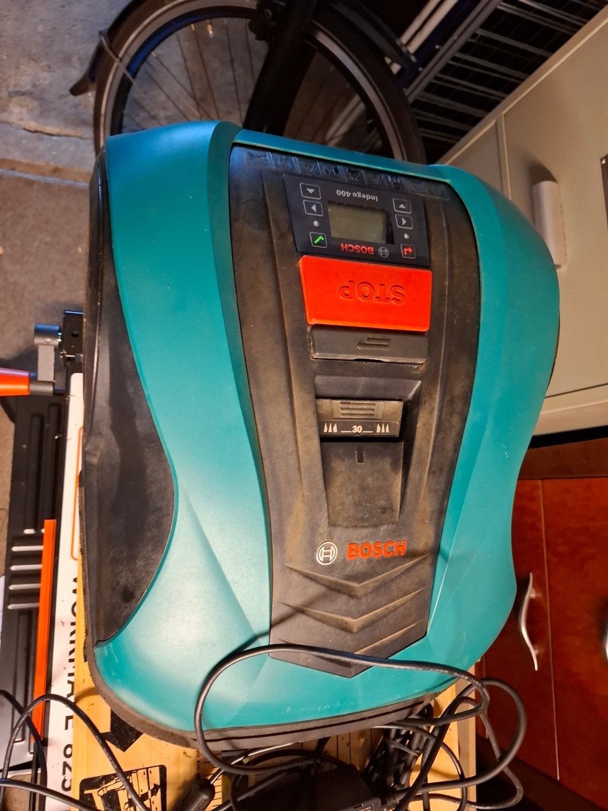 Bosch Indego 400 Connect voor onderdelen, Gebruikt, Bestuurbaar via app, Ophalen of Verzenden, Bosch