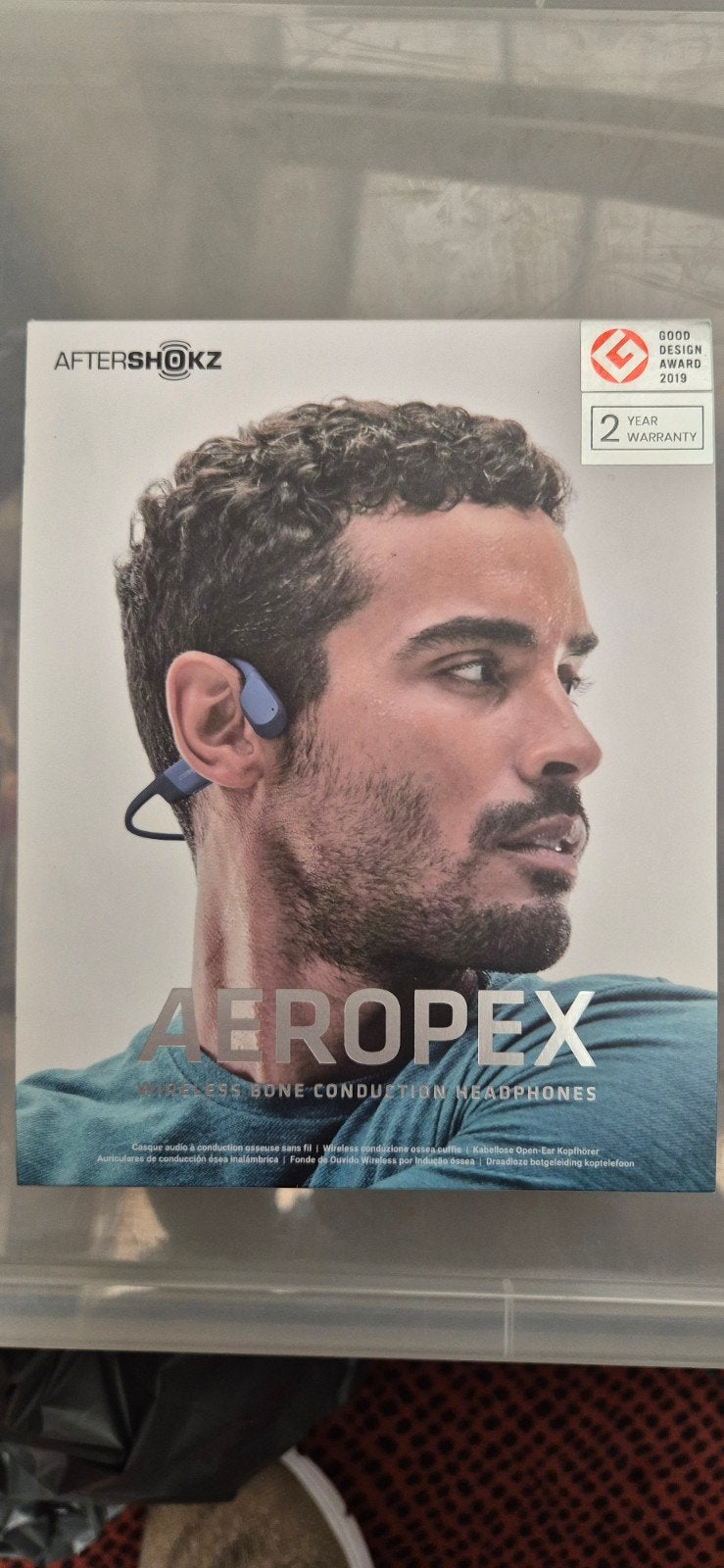 Shokz Aeropex Bone Conduction Koptelefoon zo goed als nieuw, Audio, Tv en Foto, Koptelefoons, Draadloos, Bone conduction, Ophalen of Verzenden