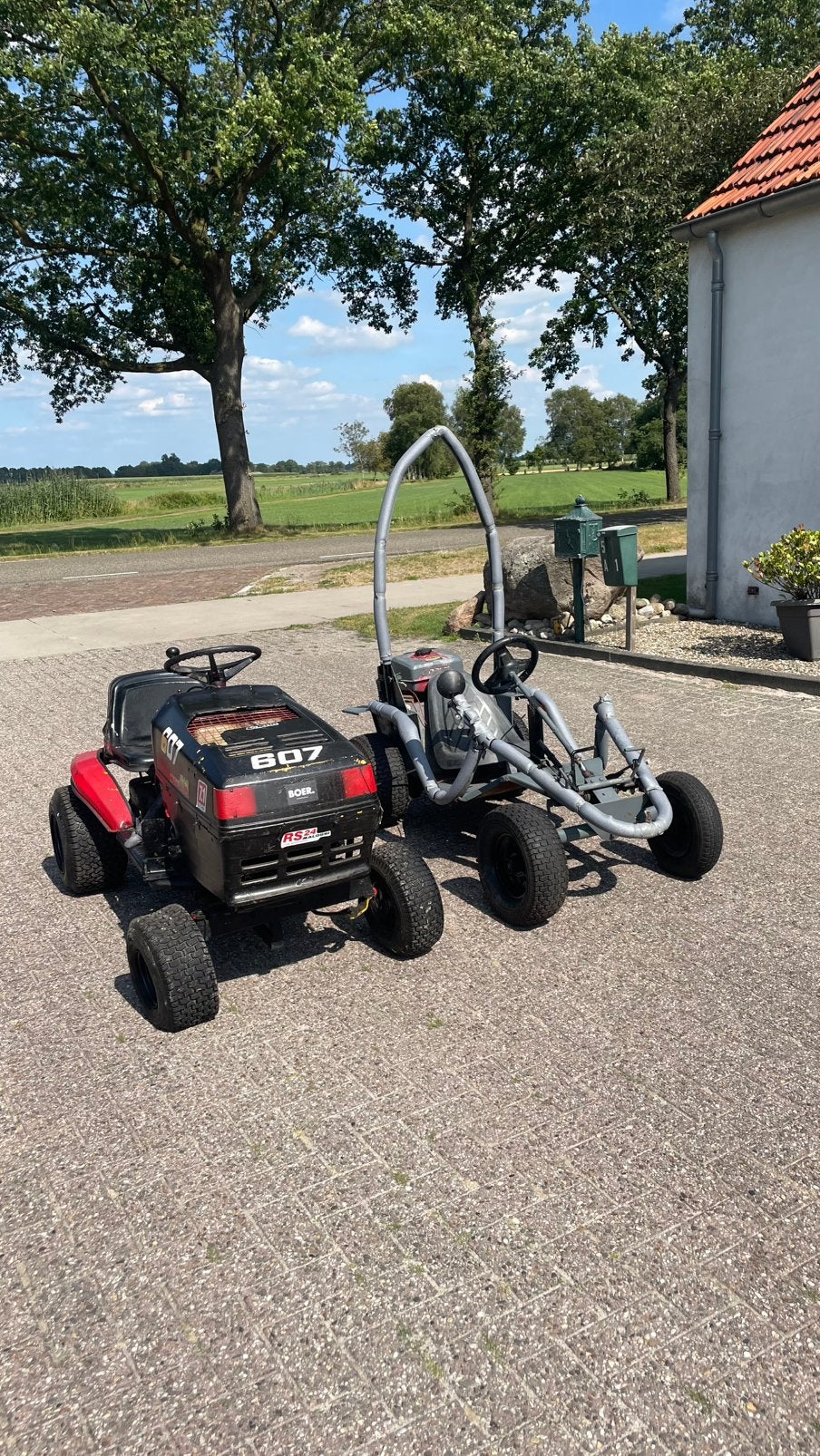 Zitmaaier/buggy, Ophalen, Gebruikt