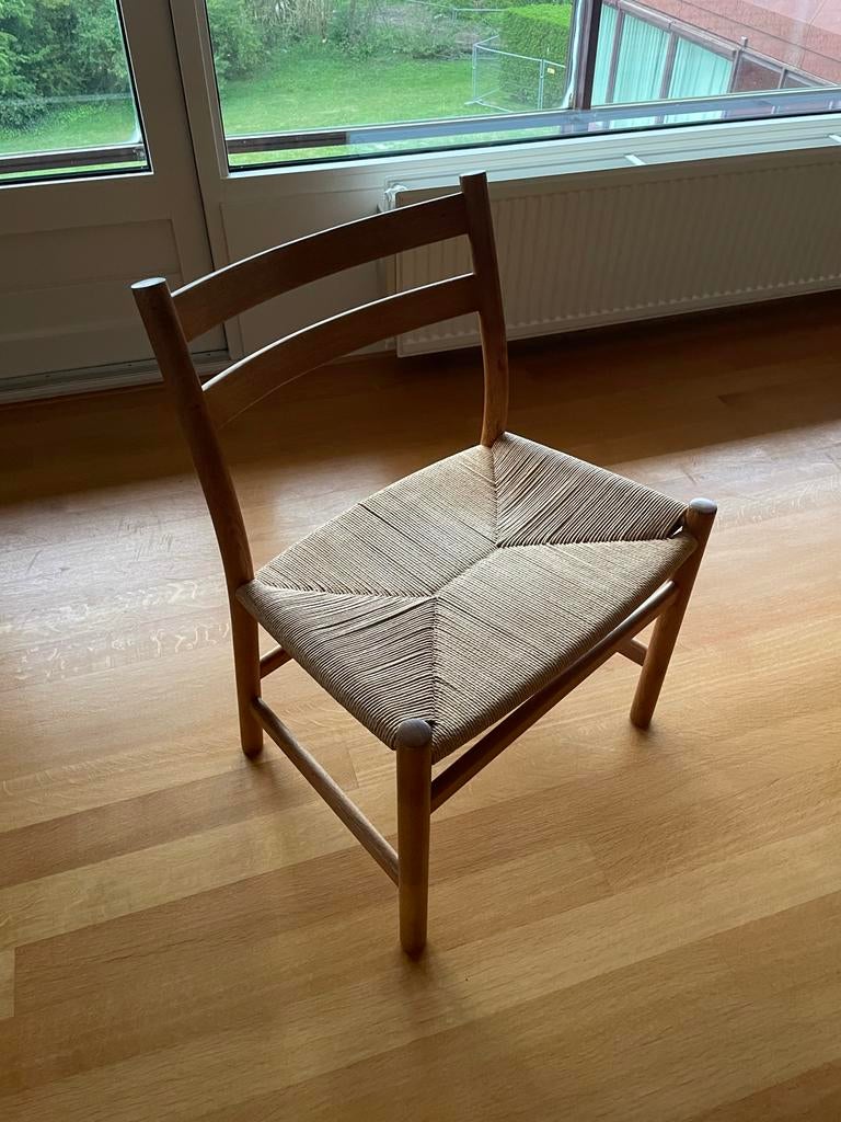 6x vintage Carl Hansen & Søn CH47 stoelen Hans J. Wegner, Ophalen