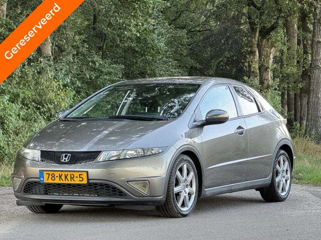 Honda Civic 2.2 CTDi Type S Adv. Goed onderhouden apk 4-27, Auto's, Euro 5, Gebruikt, Stoelverwarming, 4 cilinders