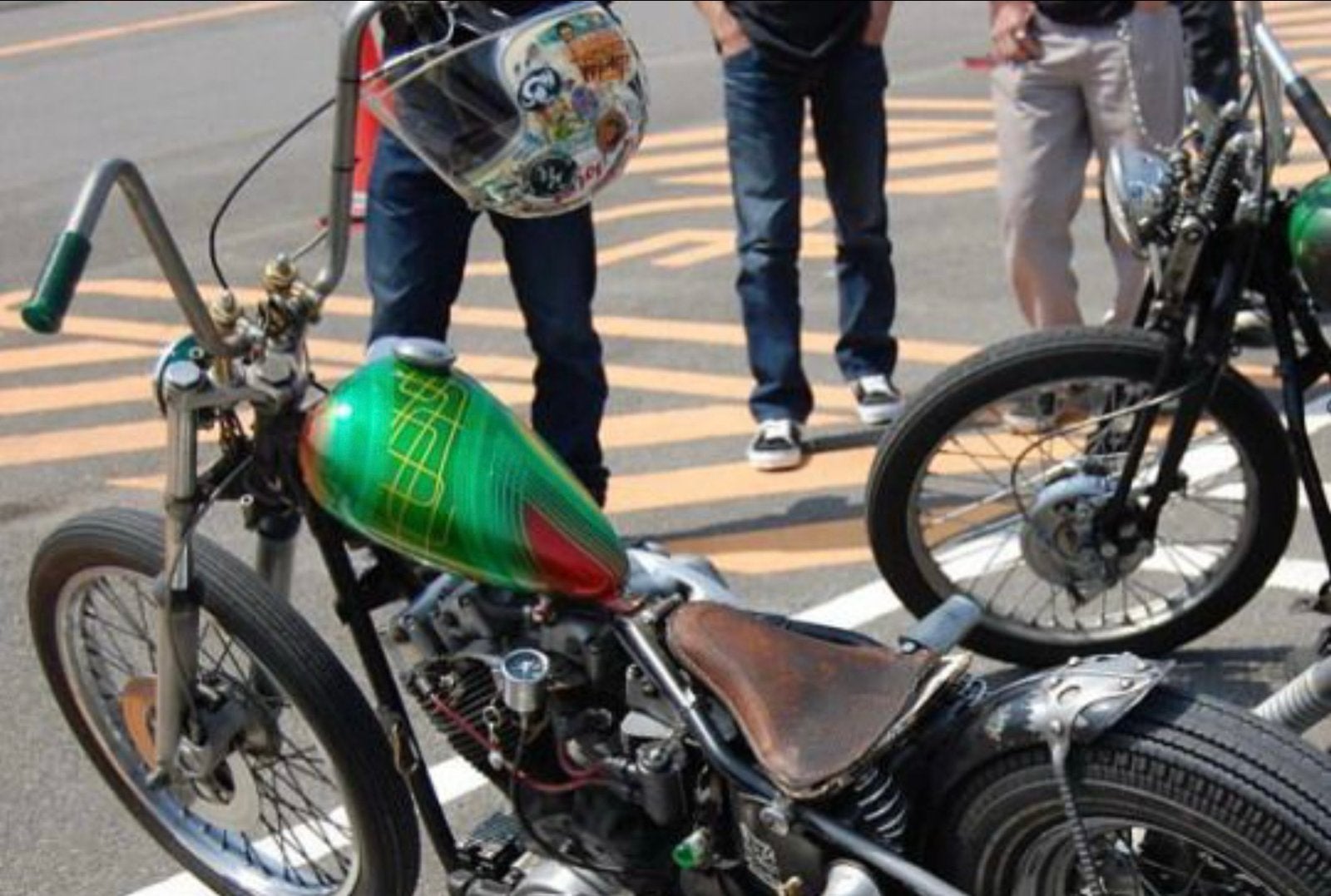 Wasp benzinetank. - Chopper/Bobber stijl, Ophalen of Verzenden, Nieuw