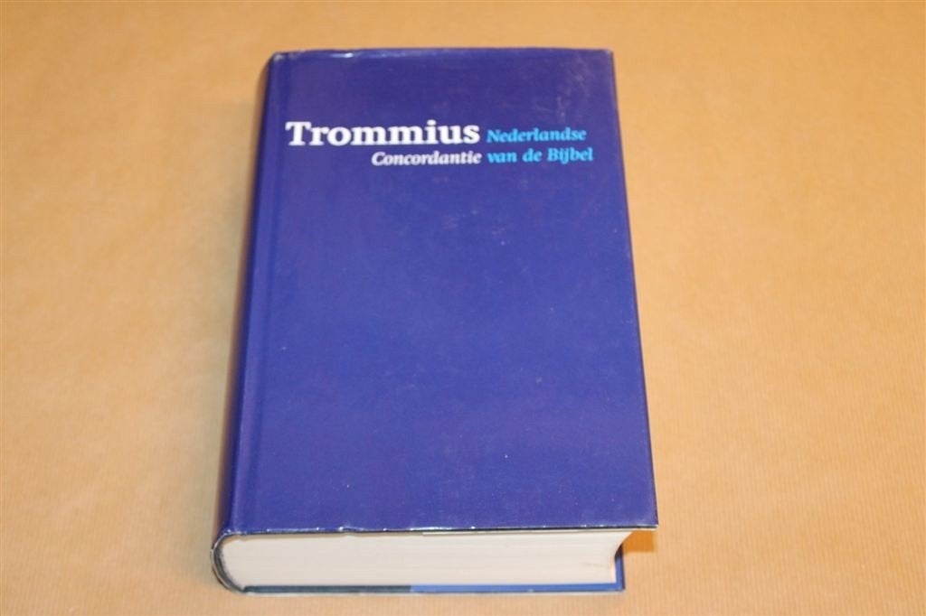 Nederlandse Concordantie van de Bijbel — Trommius [2007], Ophalen of Verzenden, Gelezen