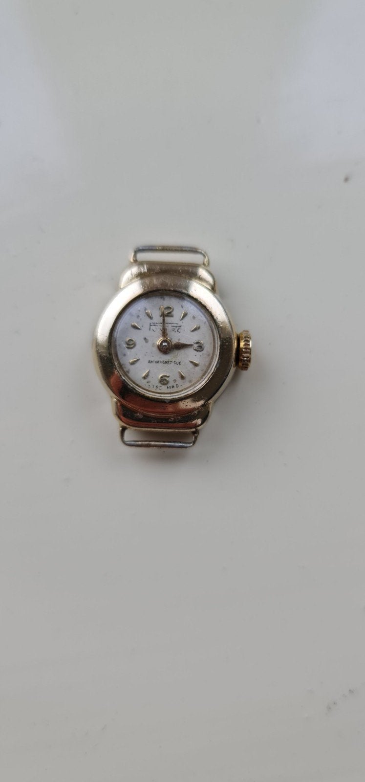Pontiac horloge - Dames - goudkleurig, Ophalen of Verzenden, Gebruikt, Staal, Overige merken