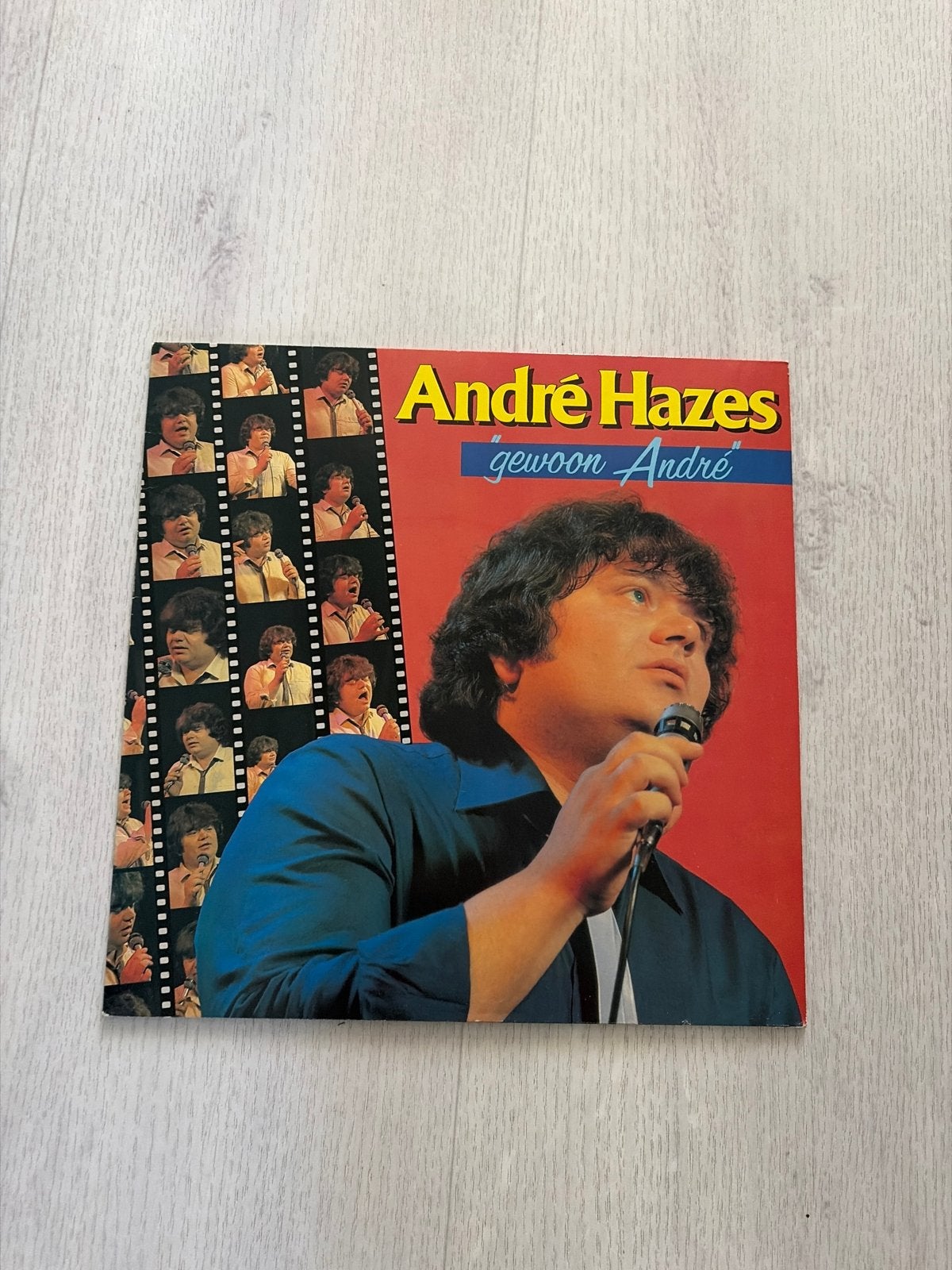 André Hazes - Gewoon André (Vinyl LP), Ophalen of Verzenden, Gebruikt, Levenslied of Smartlap, Album