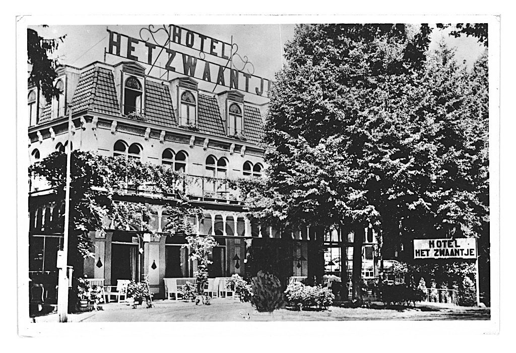 948927	De Lutte	Ov 1950 Hotel	Het Zwaantje	Niet gelopen, Ophalen of Verzenden, 1940 tot 1960, Ongelopen, Overijssel