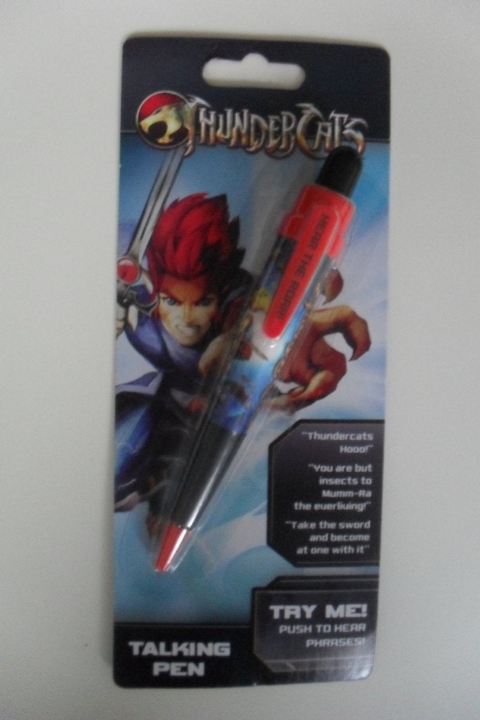 Thundercats lion o talking pen warner bros uitgave, Verzenden, Overige figuren, Zo goed als nieuw, Overige typen