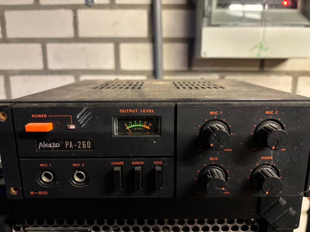 Alecto pa-260, Muziek en Instrumenten, Ophalen, Gebruikt, Minder dan 500 watt