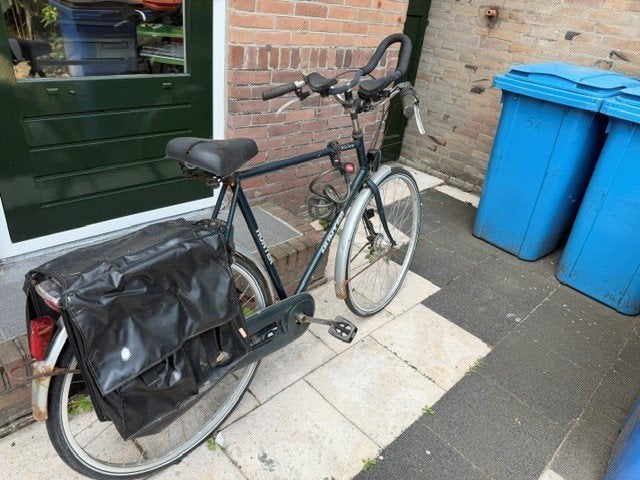 heren fiets, type hunter, Ophalen, Gebruikt, Overige merken, Versnellingen