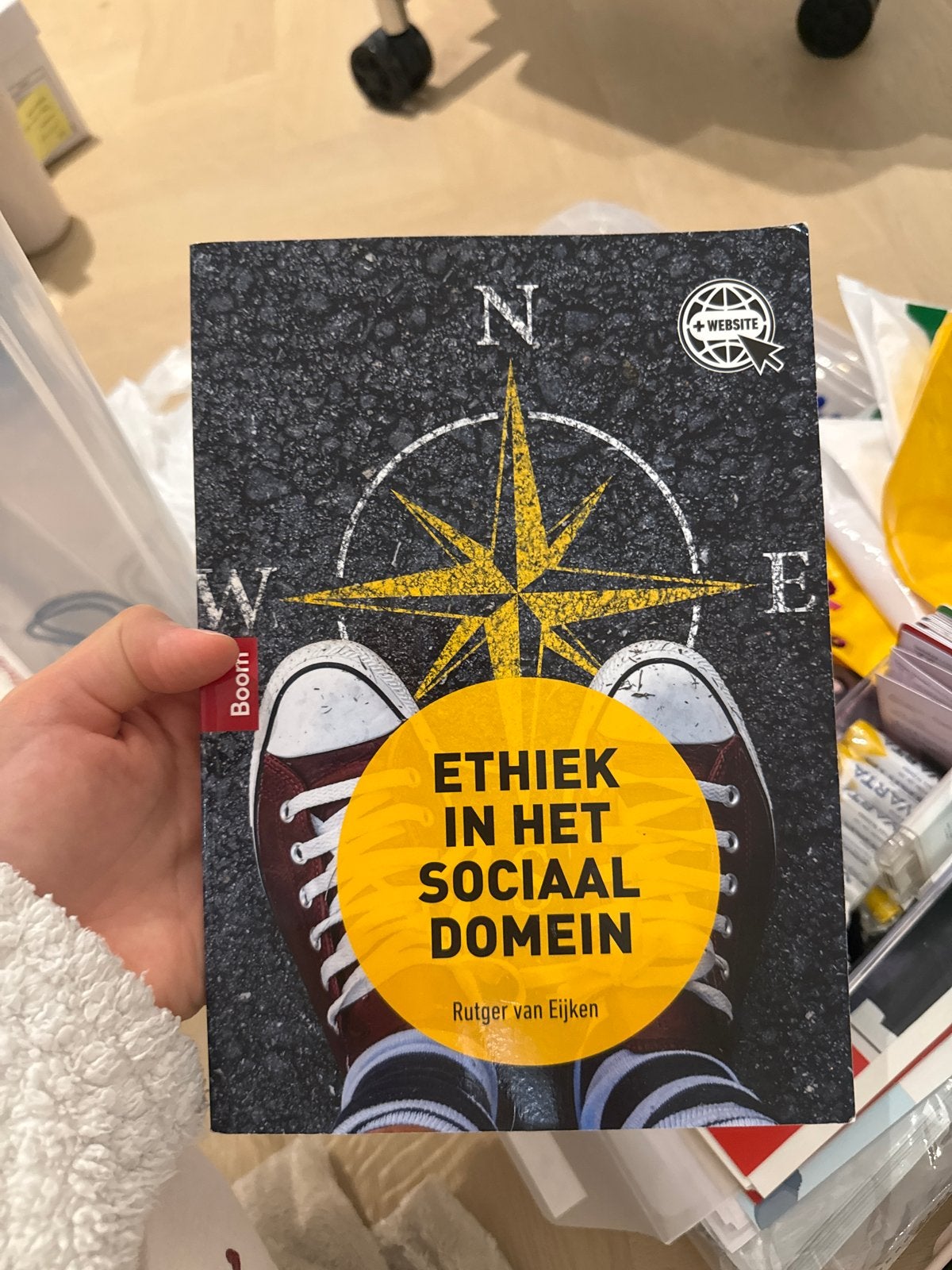 Ethiek in het Sociaal Domein - Rutger van Eijken, Ophalen of Verzenden, Gamma, Zo goed als nieuw, HBO