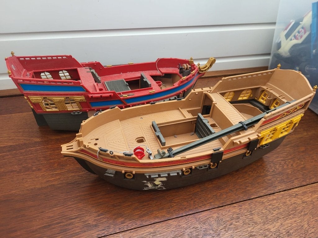 playmobil 2 piratenboten (50-60cm), Ophalen, Gebruikt