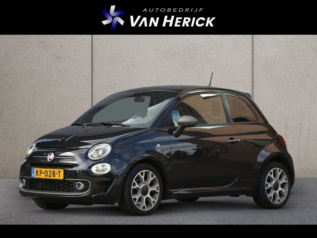 Fiat 500 0.9 TwinAir Turbo Sport | Navigatie | Airco | Half, Auto's, Fiat, Voorwielaandrijving, Gebruikt, Leder en Stof, Origineel Nederlands