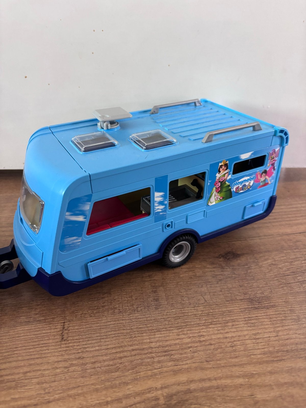 Playmobil FunPark Camper met Pick-up en Figuren, Kinderen en Baby's, Ophalen, Gebruikt, Losse onderdelen, Voertuig