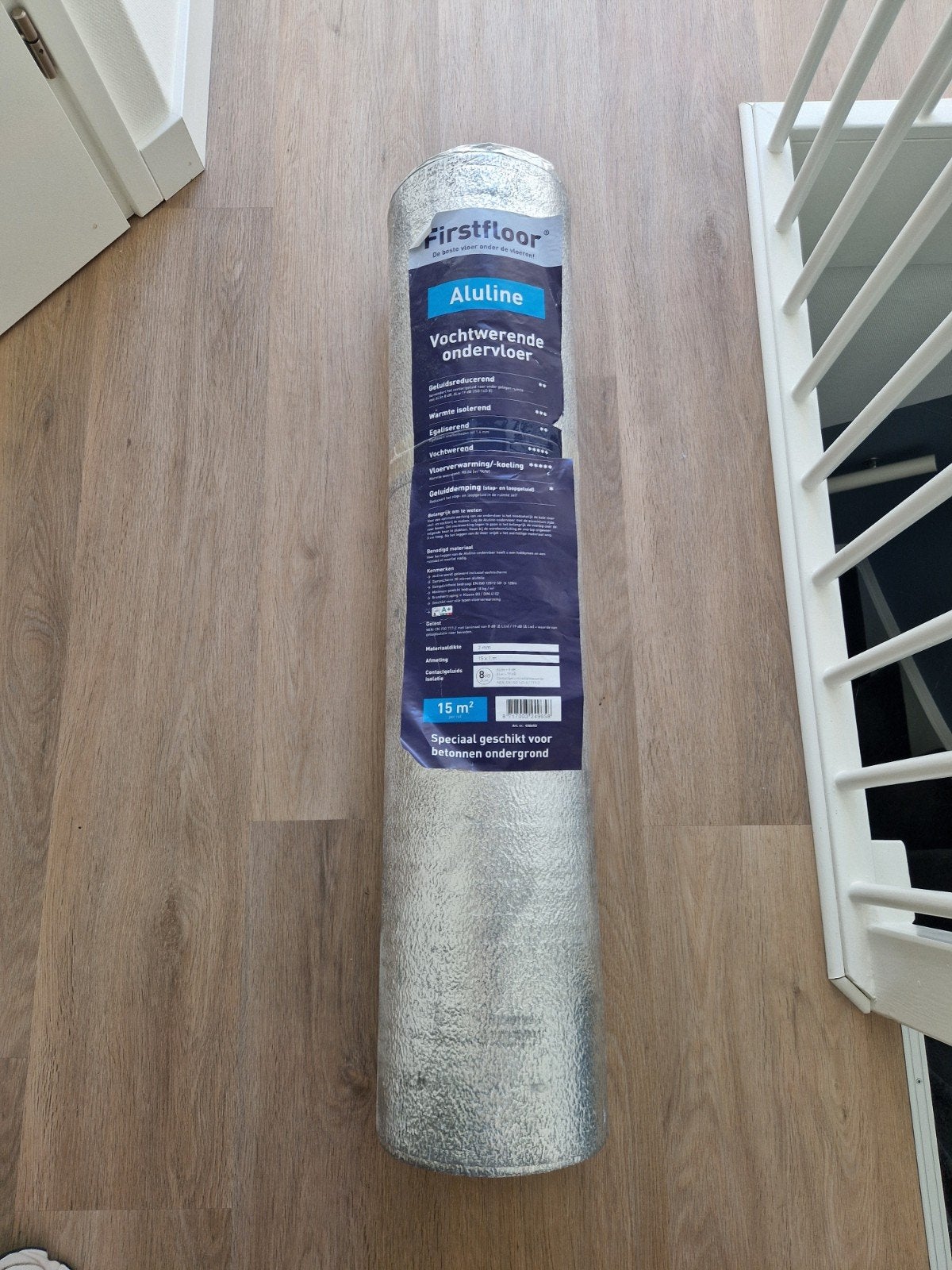 Firstfloor Aluline Vochtwerende ondervloer 15 m², Overige materialen, 10 tot 15 m², Nieuw, Vloerisolatie