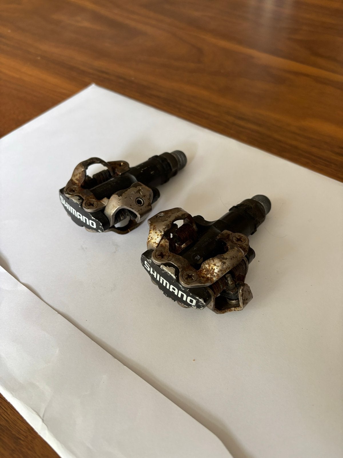 Shimano MTB klikpedalen - Gebruikt, Fietsen en Brommers, Fietsonderdelen, Gebruikt, Staal, Mountainbike, Ophalen