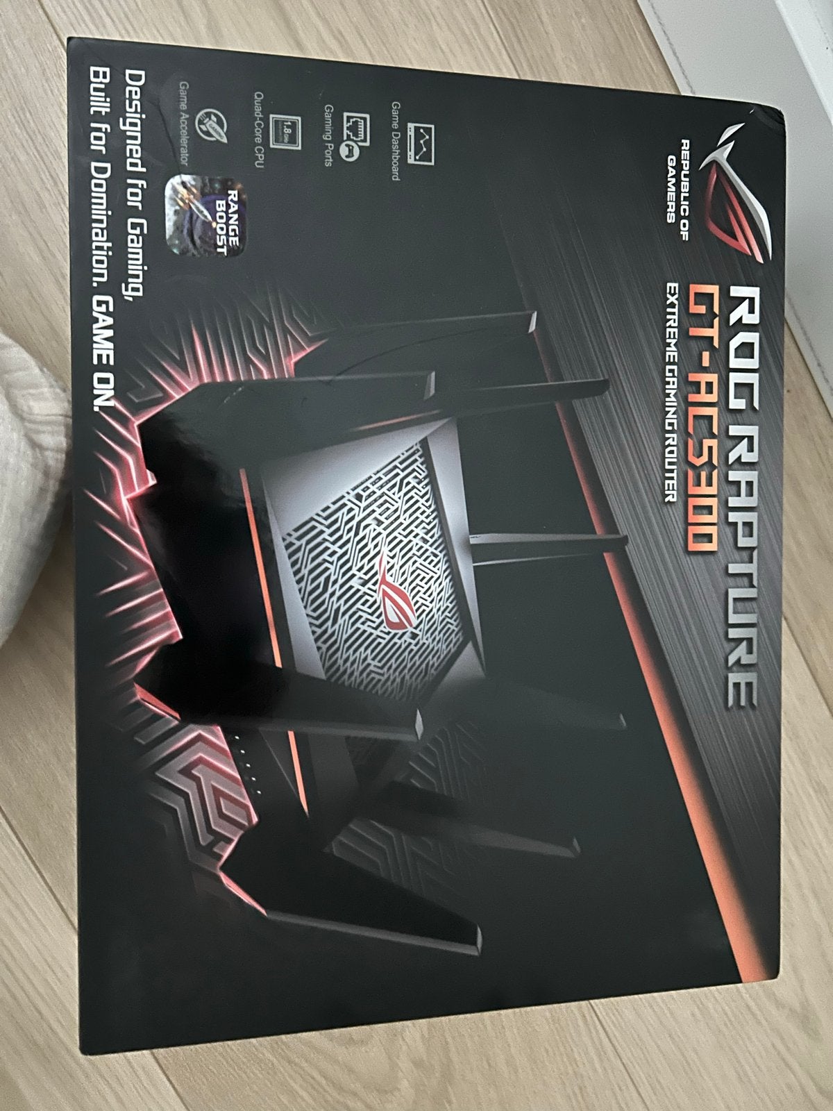 ASUS ROG Rapture GT-AC5300 Gaming Router, Ophalen of Verzenden, Zo goed als nieuw, Router