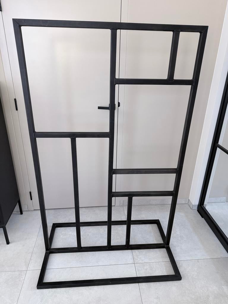 Stalen rek voor welkomstbord - 160x100x60cm, Huis en Inrichting, Woonaccessoires | Wandplanken en Boekenplanken, Ophalen, Zo goed als nieuw
