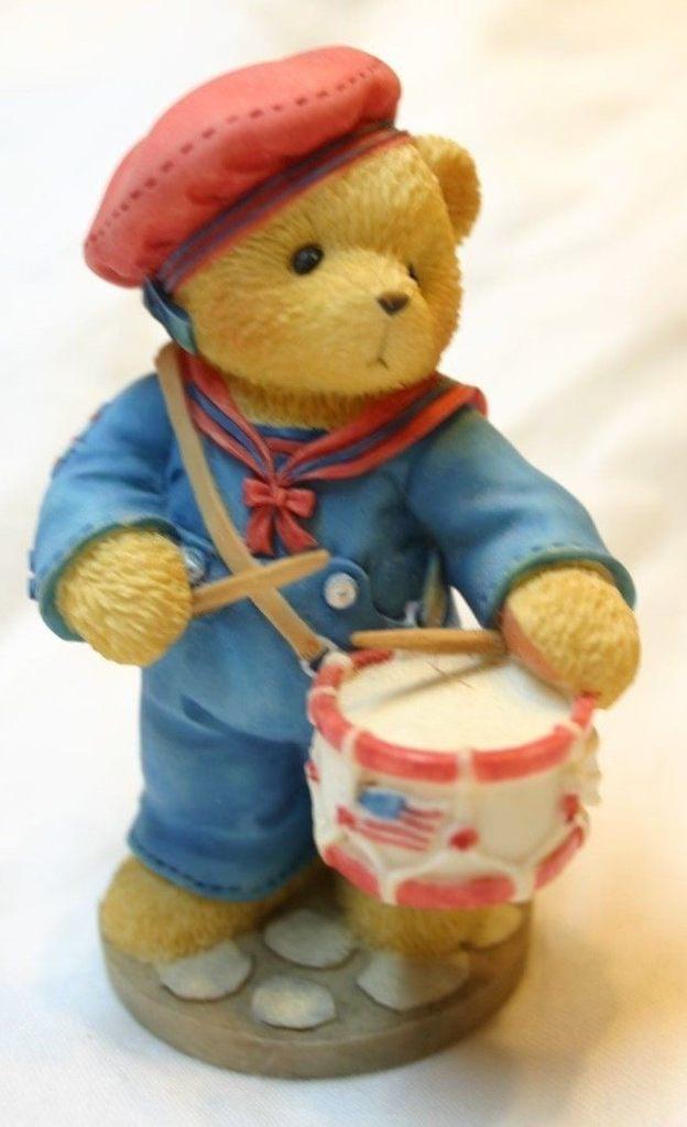 Cherished Teddies Walter, Ophalen of Verzenden, Zo goed als nieuw, Beeldje, Cherished Teddies