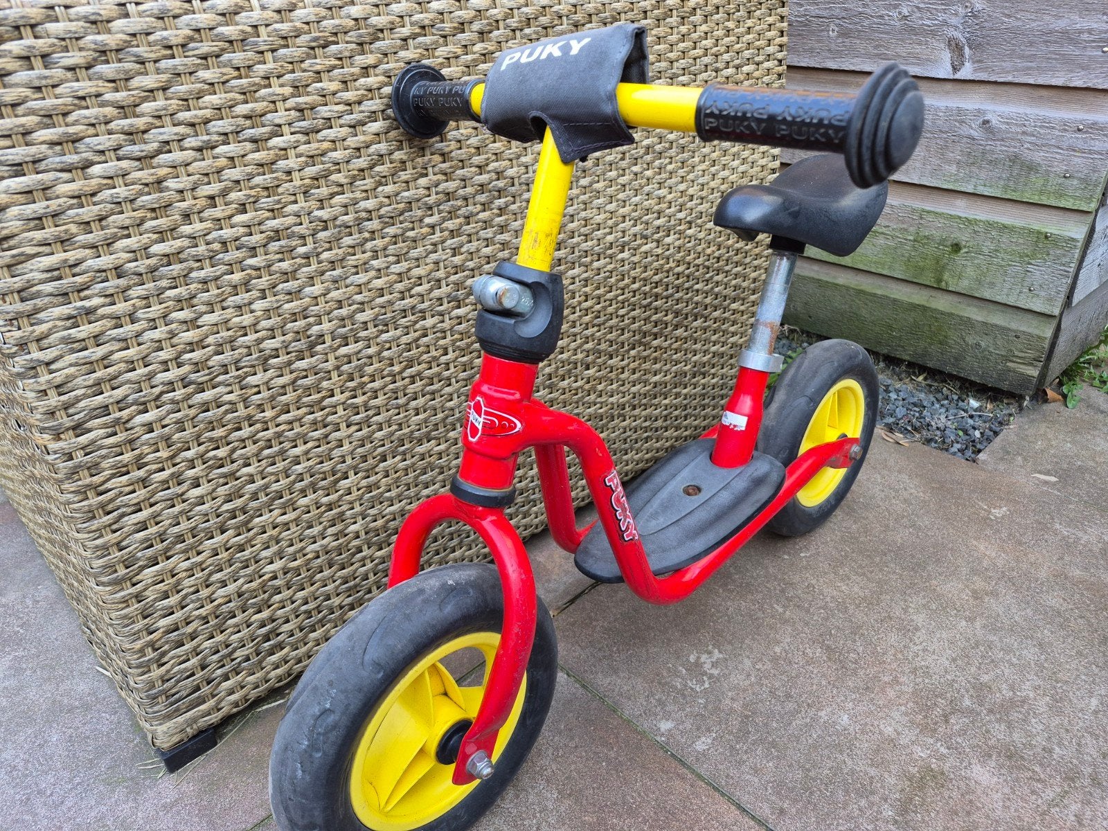 Gratis ophalen loopfietsje, Ophalen