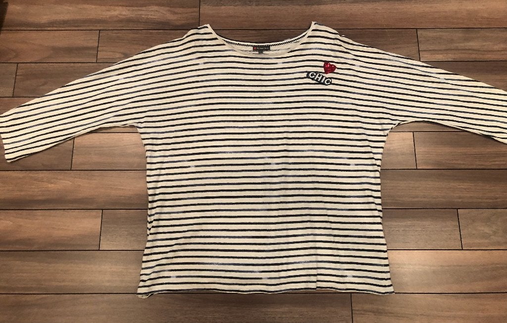Street one gestreept shirt (L), Overige kleuren, Ophalen of Verzenden, Zo goed als nieuw, Lange mouw