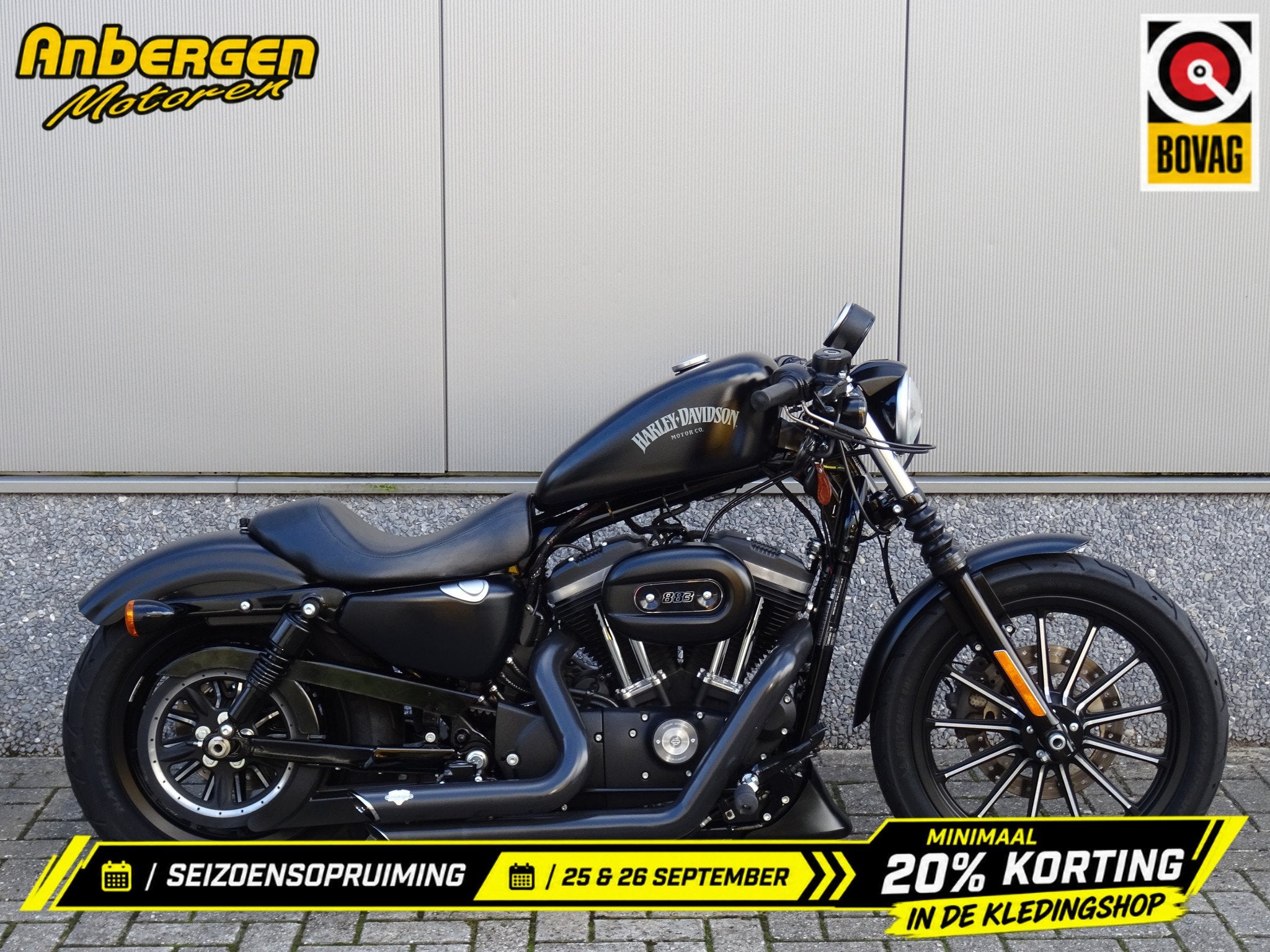 Harley-Davidson IRON 883 (bj 2015), Motoren, Chopper, 883 cc, Gebruikt, Bedrijf
