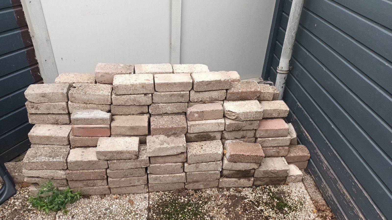 Gebruikte Klinkers voor Tuin of Oprit (waaltjes), Ophalen, Gebruikt, Klinkers, 5 tot 10 m²