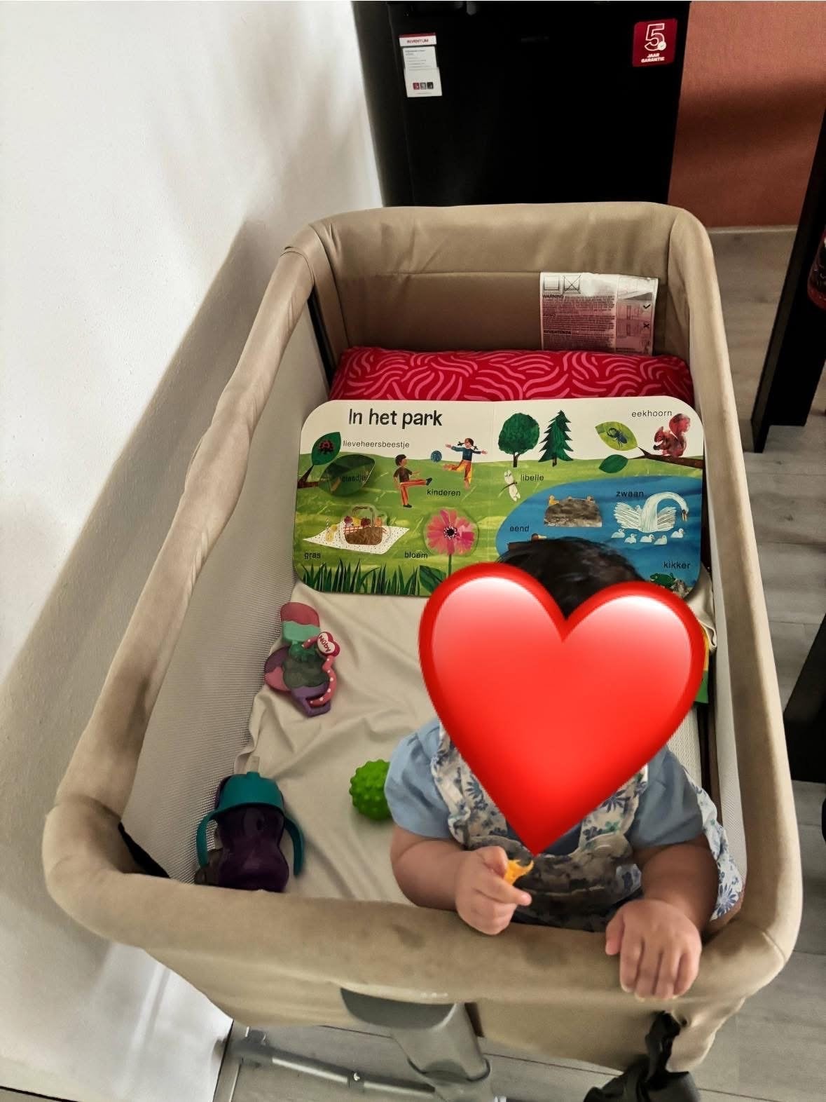 Co-sleeper ledikant met matras - Zeer goede staat, Ophalen, Zo goed als nieuw, Ledikant