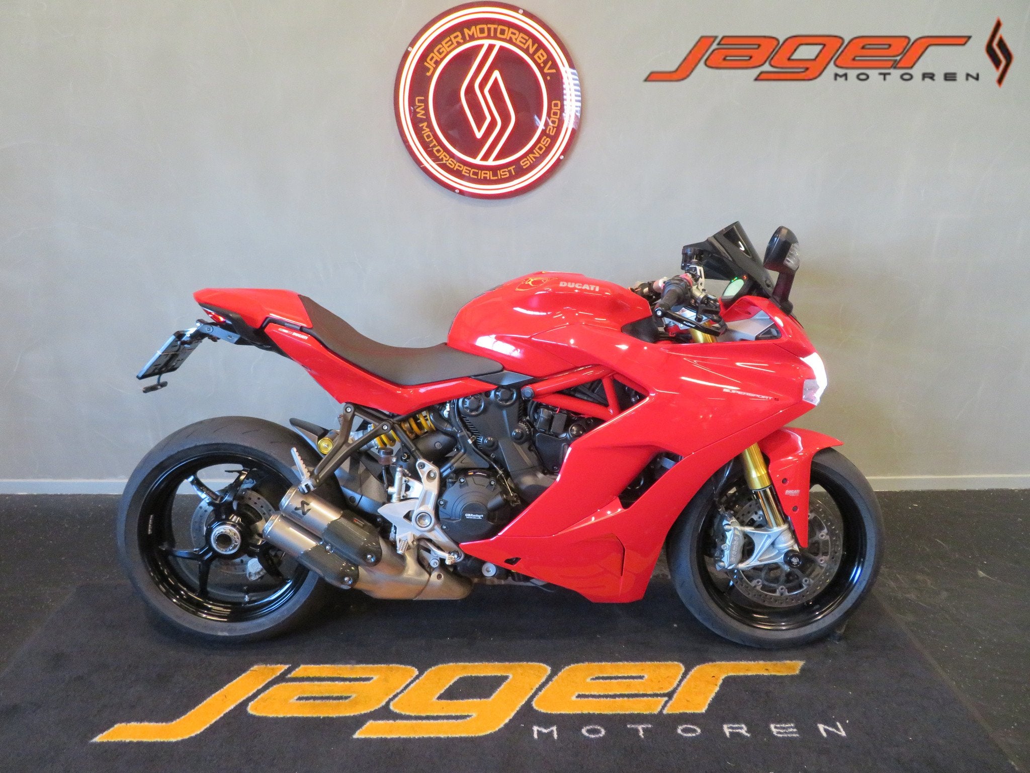 Ducati SUPERSPORT 939 S ABS AKRA HISTORIE (bj 2019), Bedrijf, 939 cc, Sport