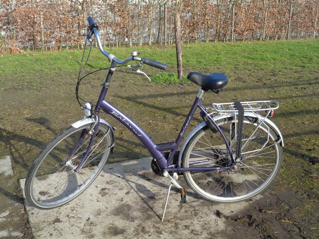 Batavus Bologna dames stadsfiets -3 versn./57 frame/ 28 inch, Ophalen, Gebruikt, Versnellingen, Batavus