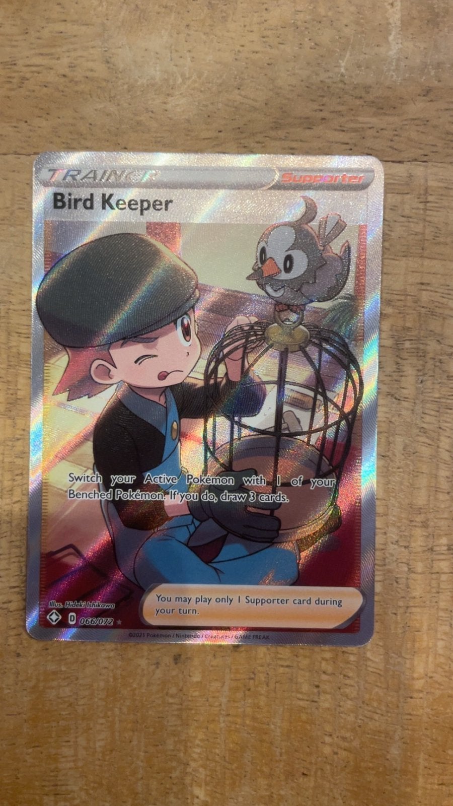 Bird keeper, Ophalen of Verzenden, Zo goed als nieuw