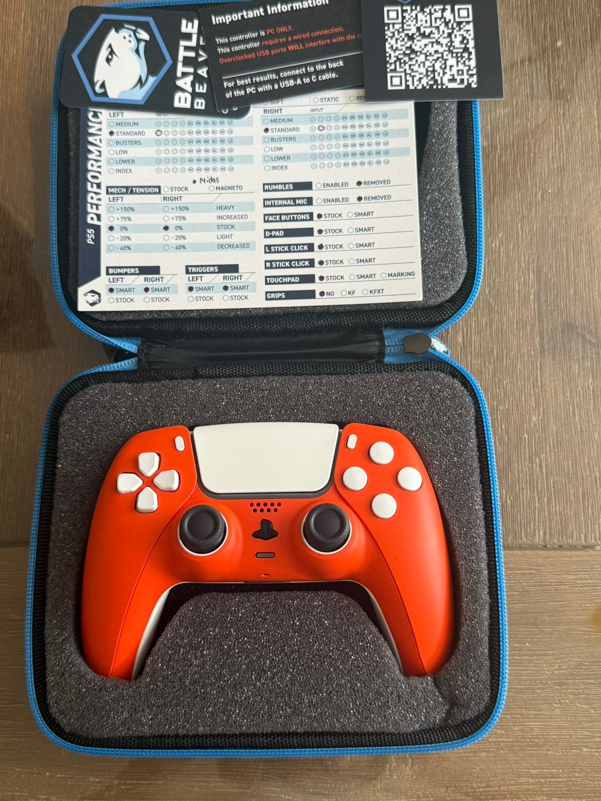 Ps5 Marius Board 5 pin 8000hz | 2 dagen gebruikt, Ophalen of Verzenden, Zo goed als nieuw