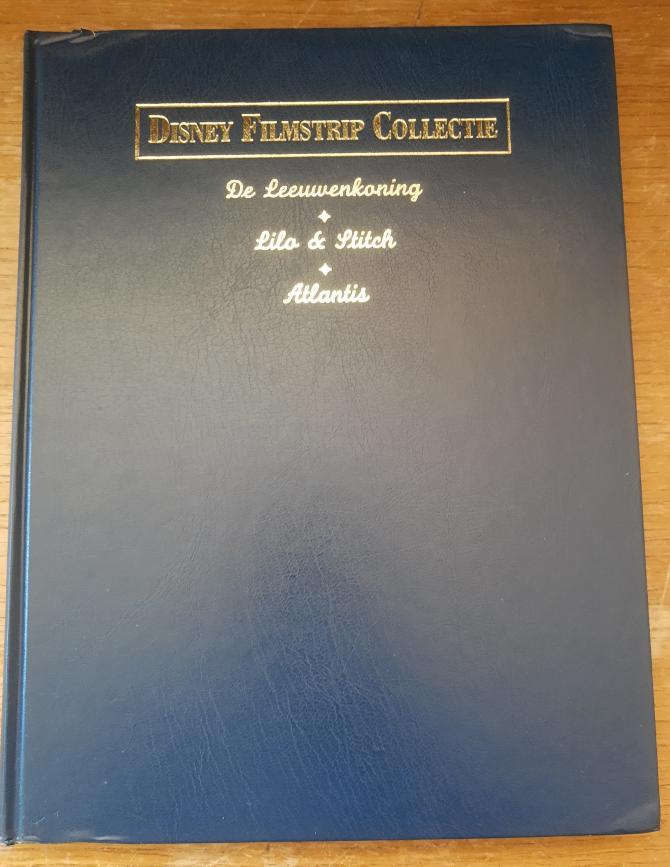 Collectie DISNEY Filmstrips (3 verhalen) Leeuwenkoning ATLAN, Boeken, Eén stripboek, Verzenden, Gelezen