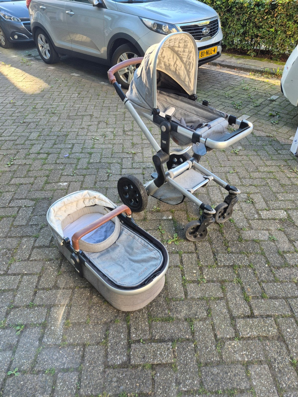 Foto 3 van Joolz Day kinderwagen met reiswieg - Zo goed als nieuw