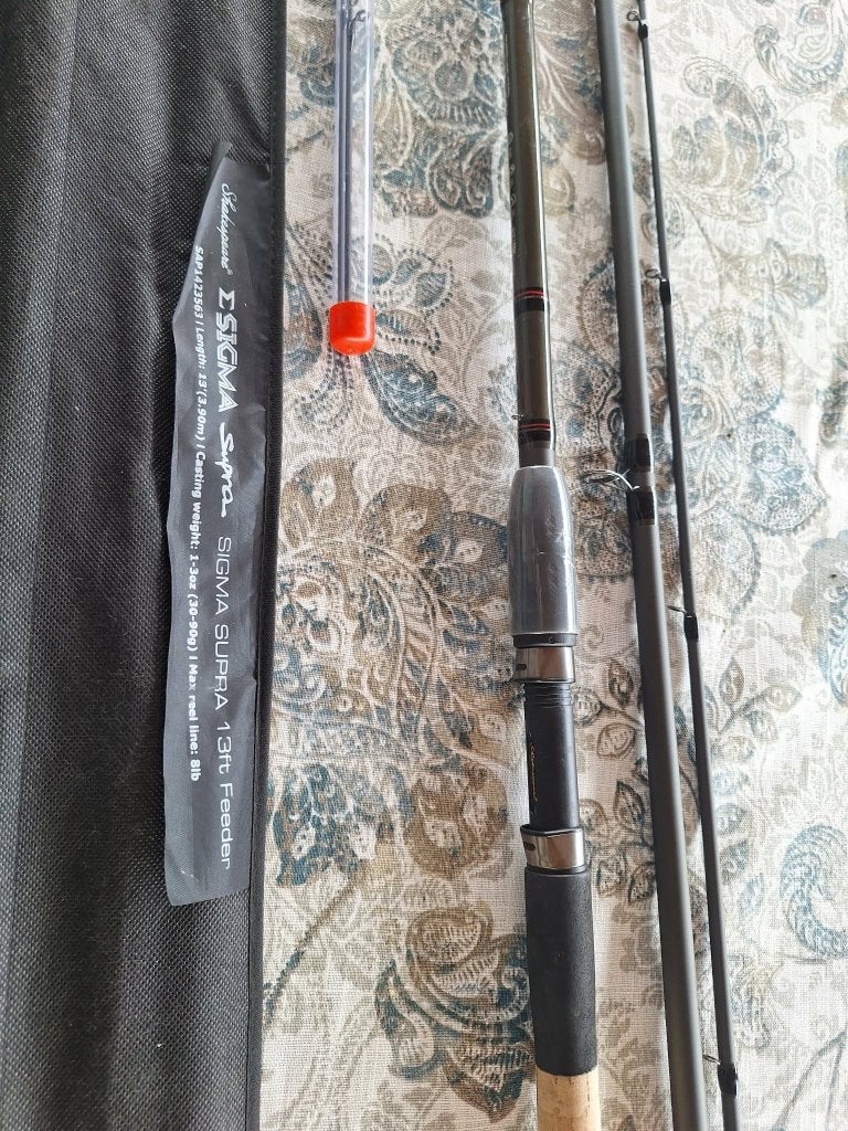 Sigma Supra 13 ft feederhengel, Ophalen of Verzenden, Zo goed als nieuw, Werphengel