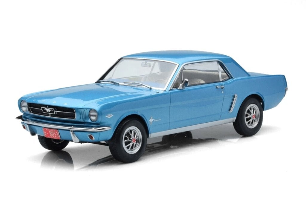 Ford Mustang Coupe 1965 Twilight Turquoise 1/18 NOREV 182800, Hobby en Vrije tijd, Modelauto's | 1:18, Verzenden, Nieuw, Auto