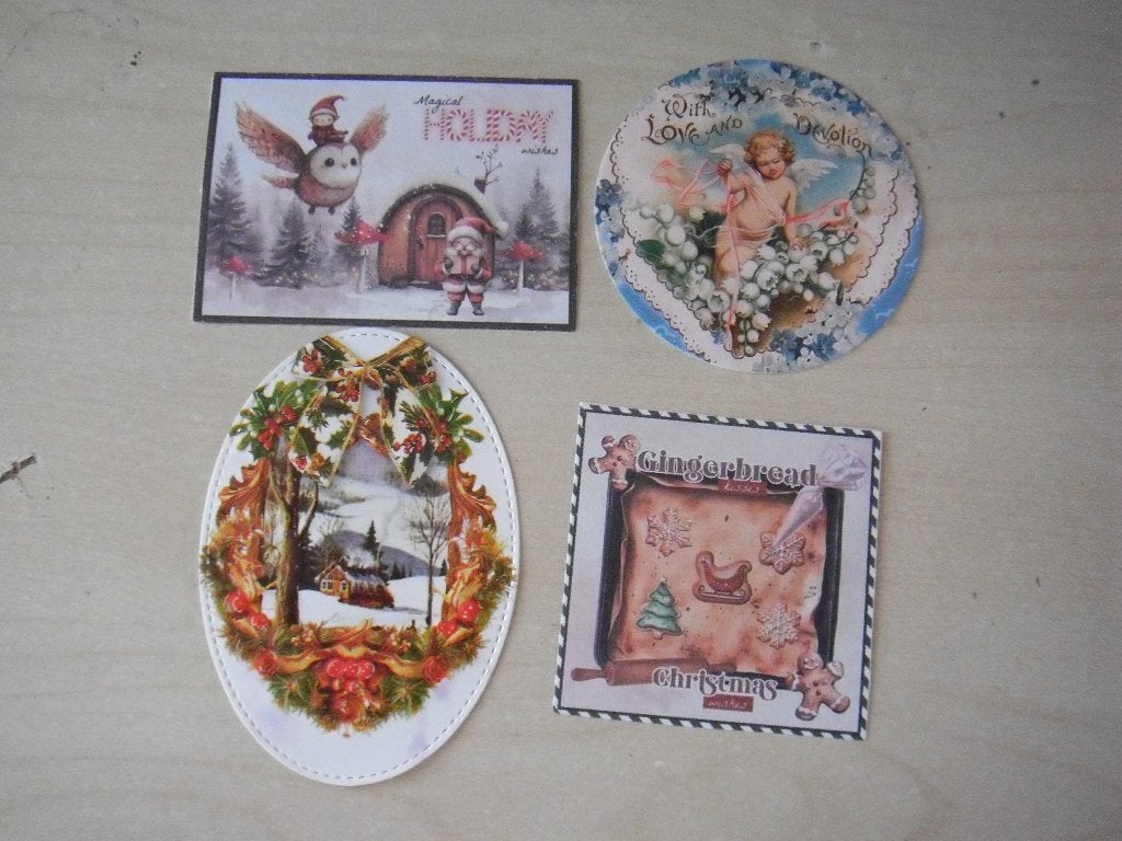 plaatjes  kerst    NR;13, Verzenden, Nieuw, Kerst, Knipvel