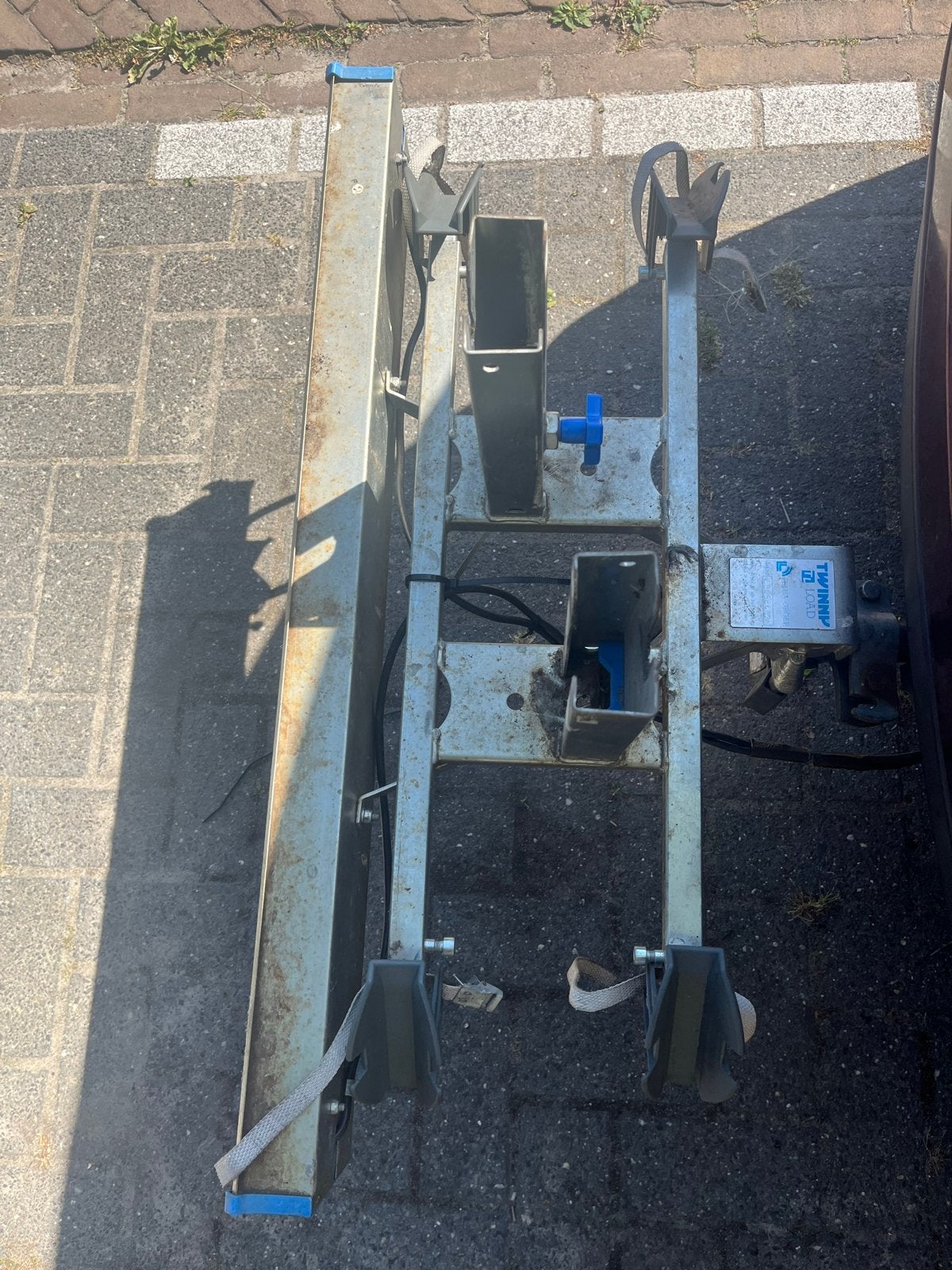Twinny Load fietsendrager voor 2 fietsen, Ophalen, 2 fietsen, Gebruikt, Trekhaakdrager