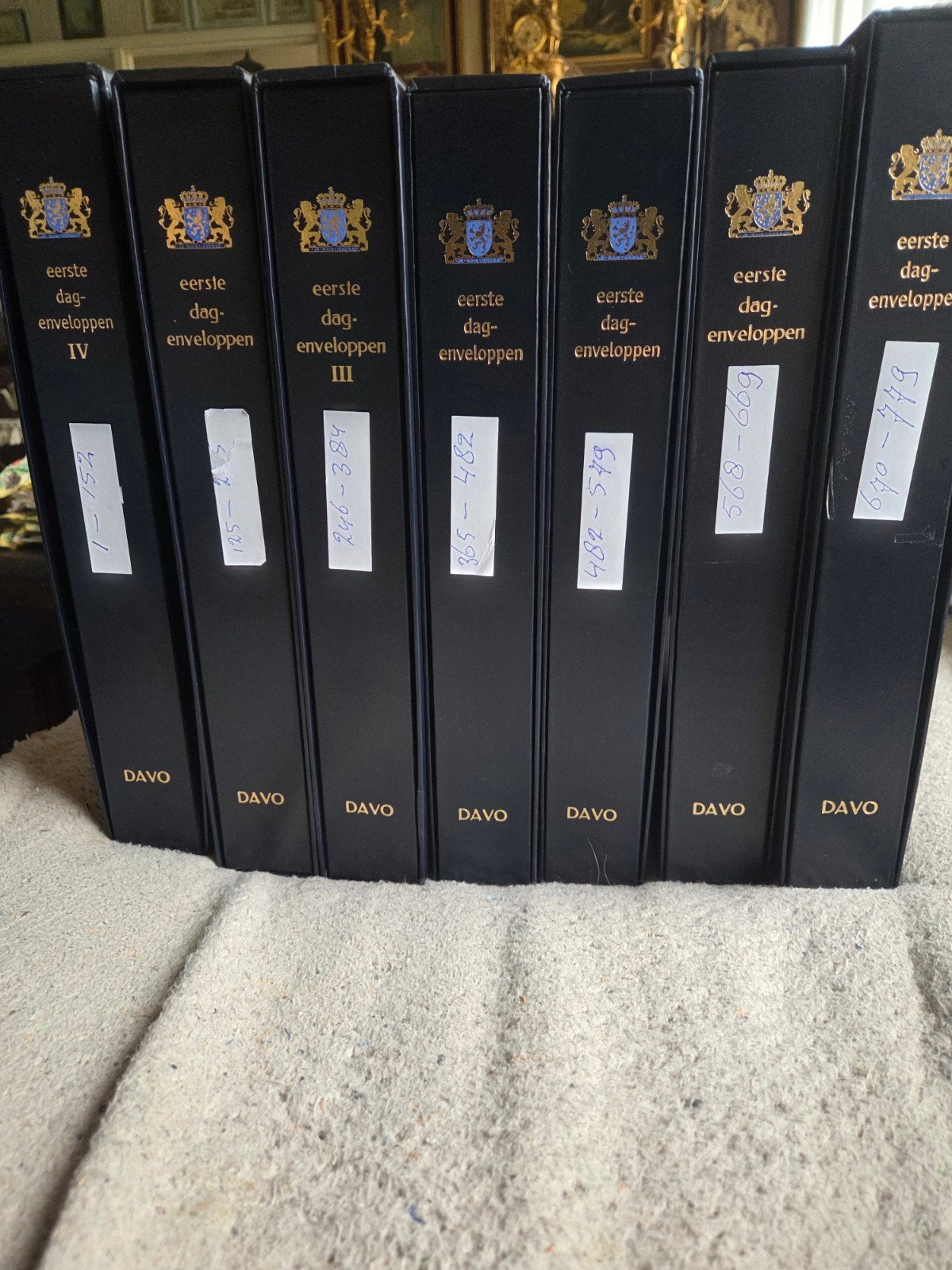 DAVO De Luxe FDC Albums 1950-2019 met Certificaat, Ophalen of Verzenden, Nederland