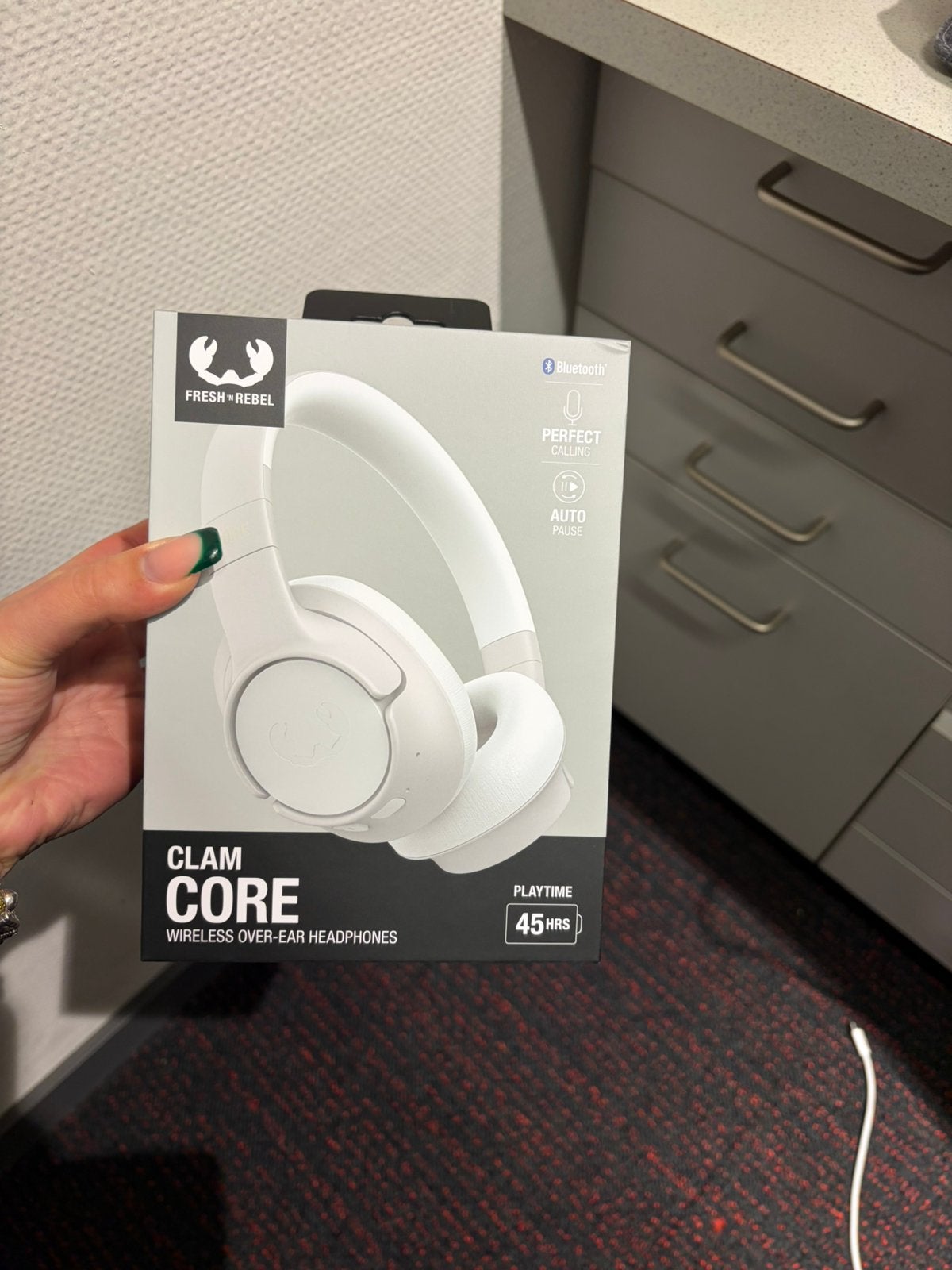 Fresh n Rebel Clam Core, Audio, Tv en Foto, Fresh 'n Rebel, Ophalen of Verzenden, Wit, Over-ear
