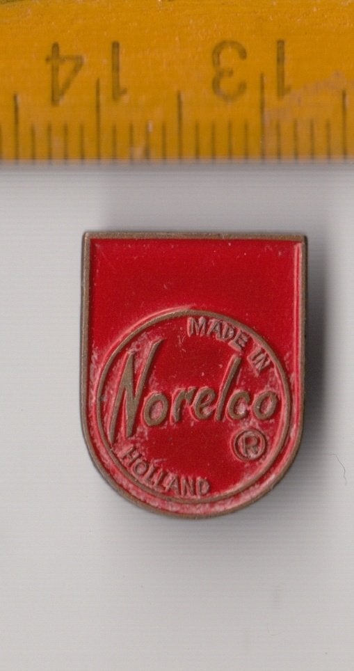 Norelco Philips Radio embleem schildje logo B, Ophalen of Verzenden