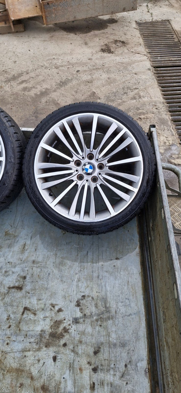BMW breedset origineel Michelin pilot sport 5, Auto-onderdelen, 19 inch, Gebruikt, 255 mm, Ophalen of Verzenden