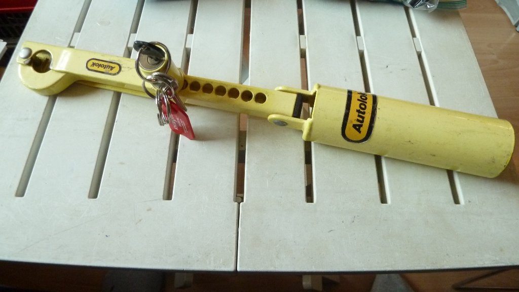 Autolok handrem slot, Ophalen of Verzenden, Zo goed als nieuw