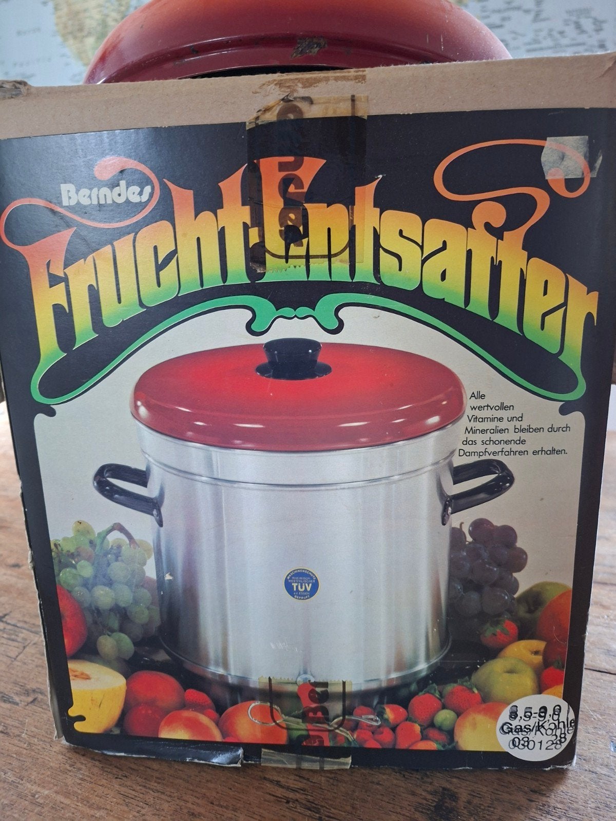 Berndes Frucht-Entsafter - Vintage Sapmaker, Ophalen, Nieuw