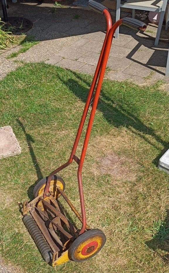 Suffolk supreme handgrasmaaier (vintage lawn mower), Tuin en Terras, Ophalen, Gebruikt, Suffolk, Handgrasmaaier