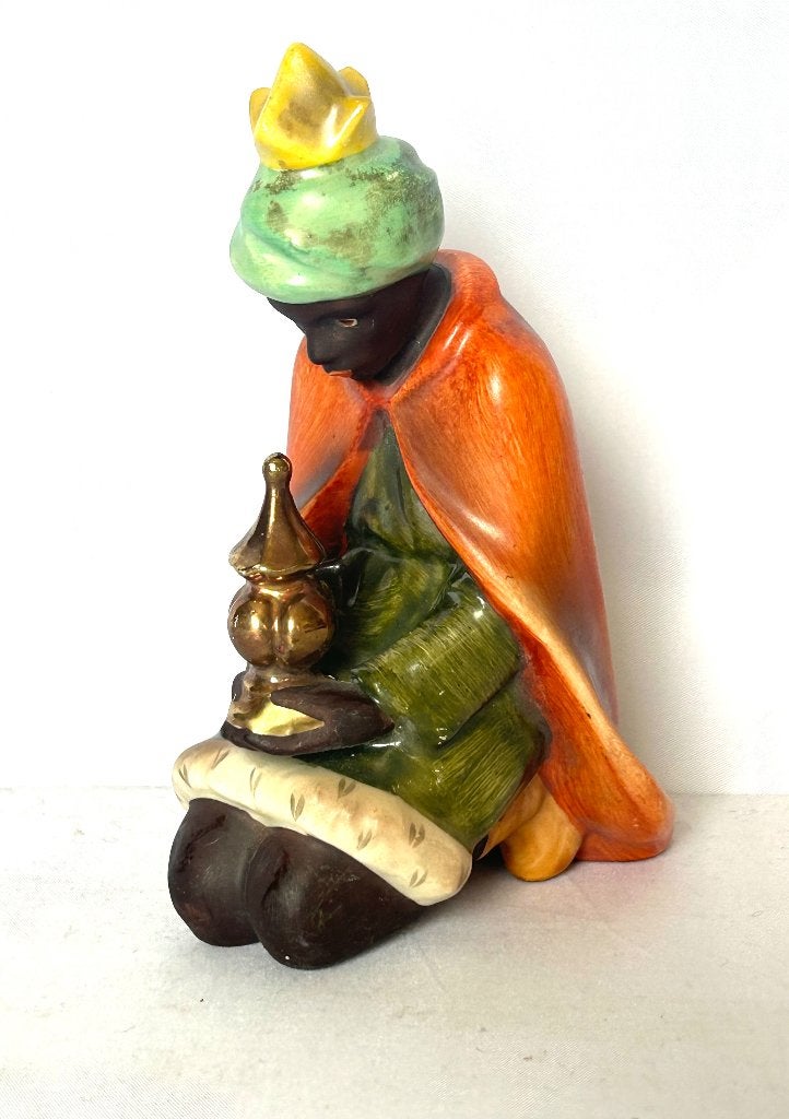 Hummel - Goebel nativity kerst beeld reeks HX koning, Verzamelen, Ophalen of Verzenden, Zo goed als nieuw, Hummel
