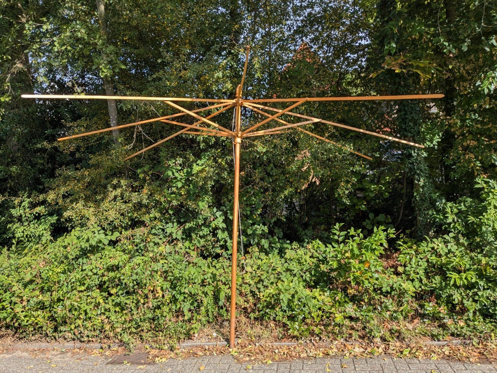 Parasolstok zonder doek - ideaal voor projecten, Ophalen, Gebruikt, Stokparasol
